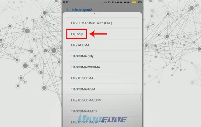 Cara Lock 4G Vivo Smartphone