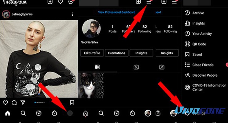 Cara Mengubah Tema Instagram Menjadi Hitam di Android